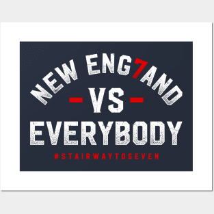 New England Against The World - NAVY Posters and Art